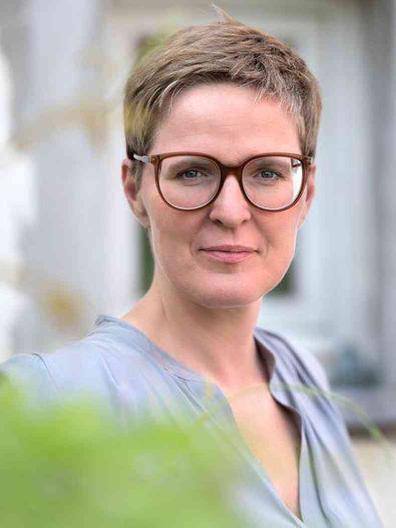 Elke Van Hoof, professora de psicologia da sade na Universidade de Vrije, em Bruxelas, e especialista em estresse e trauma(foto: Inge Wachtelaer)