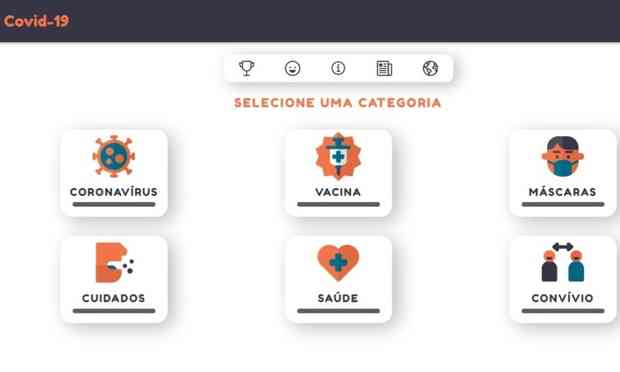 Quiz sobre o coronavírus ajuda a divulgar informações da doença