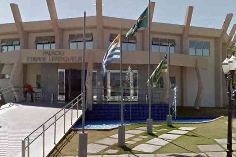 Sede da prefeitura de Cristalina(foto: Divulgao/MPGO )