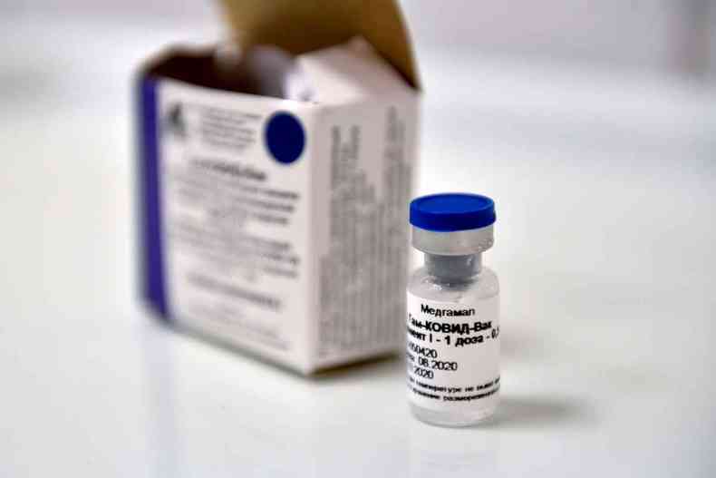Vacina russa no foi aprovada pela Anvisa na semana passada(foto: Mandel Ngam/AFP)