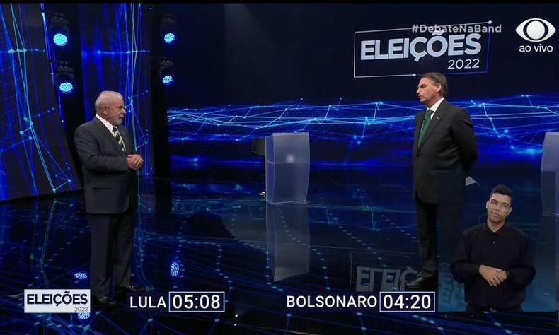 Lula e Bolsonaro