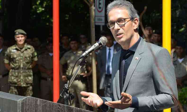 Zema tem viagem marcada para os Estados Unidos na sexta-feira(foto: Gil Leonardi / Governo de MG)