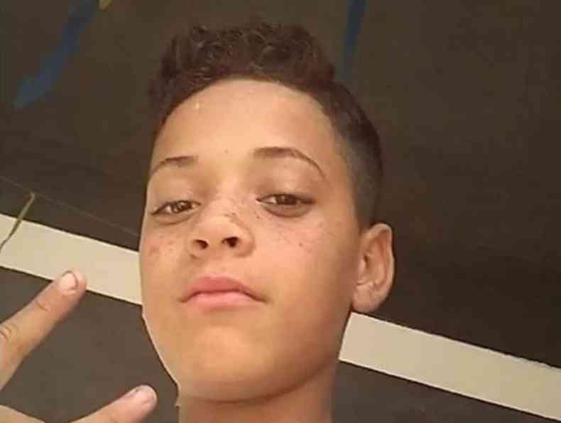 O menino Yuri Juan Francisco Gonalves tinha 13 anos (foto: Polcia Civil)