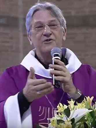 Arcebispo Aldo Di Cillo Pagotto renunciou aps escndalo de pedofilia(foto: Reproduo Youtube)