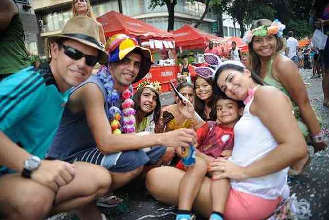 Bloco do Buxixo atrai famlias para o carnaval da zona norte do Rio de Janeiro(foto: (Imagem Tomaz Silva/Agncia) Brasil))
