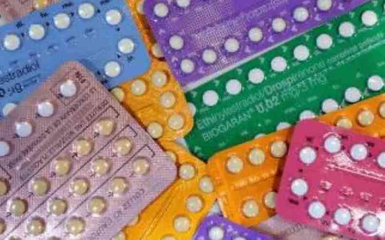 Cartelas de anticoncepcional