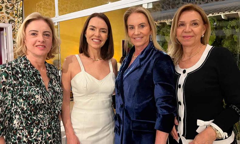 Snia Guimares Diniz, Cibele Andrade, Dodora Botelho e Silvia Gontijo
