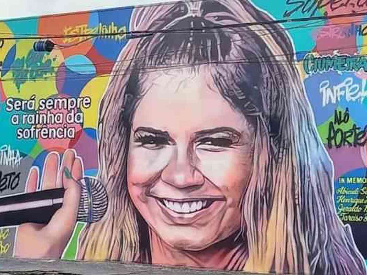 Mural de Marília Mendonça é pichado com desenho pornográfico - Nacional -  Estado de Minas