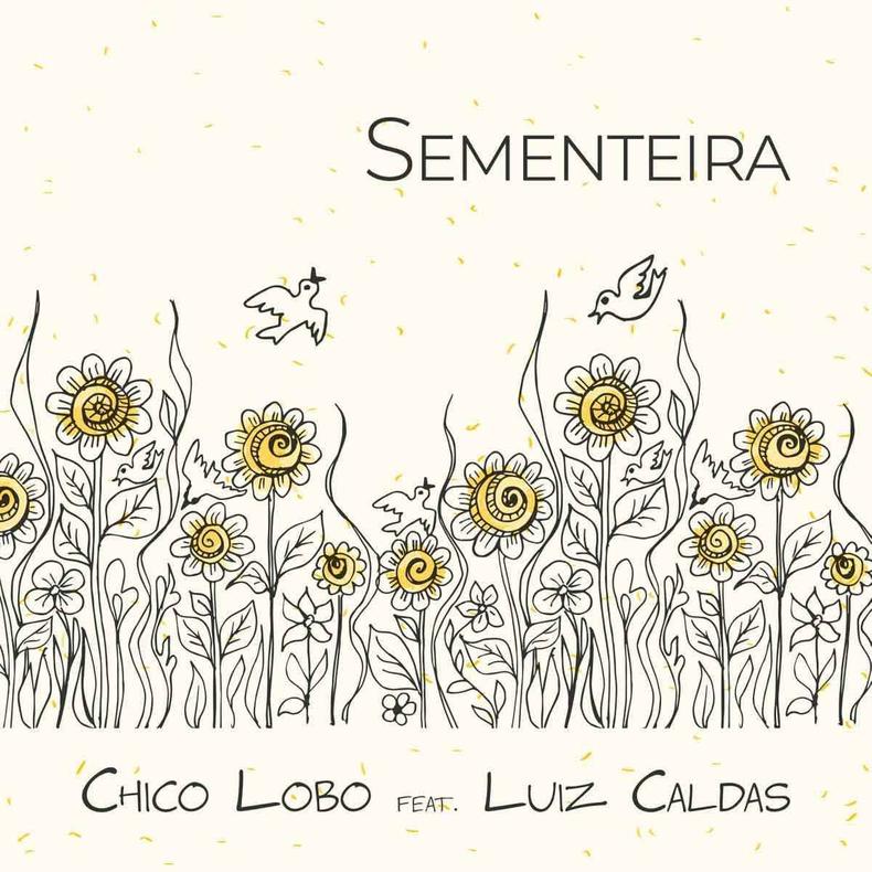 capa do CD 'SEMENTEIRA' traz ilustrao de flores