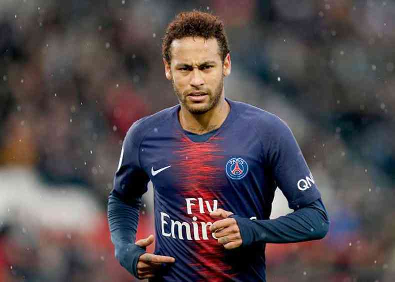 Neymar jogará pela primeira vez na temporada pelo PSG neste sábado, contra o Strasbourg(foto: Lionel BONAVENTURE /AFP - 4/5/19)