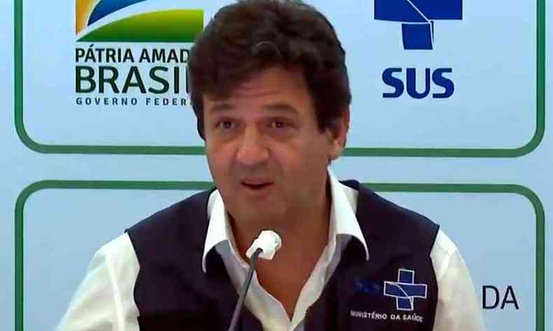 Luiz Henrique Mandetta foi demitido por Bolsonaro nesta quinta-feira(foto: Reproduo/TV Brasil)