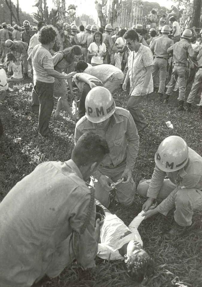(foto: Antônio Vargas/Divulgação - 23/4/1985) (foto: Antônio Vargas/Divulgação - 23/4/1985)
