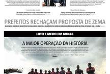 Confira a Capa do Jornal Estado de Minas do dia 21/03/2019