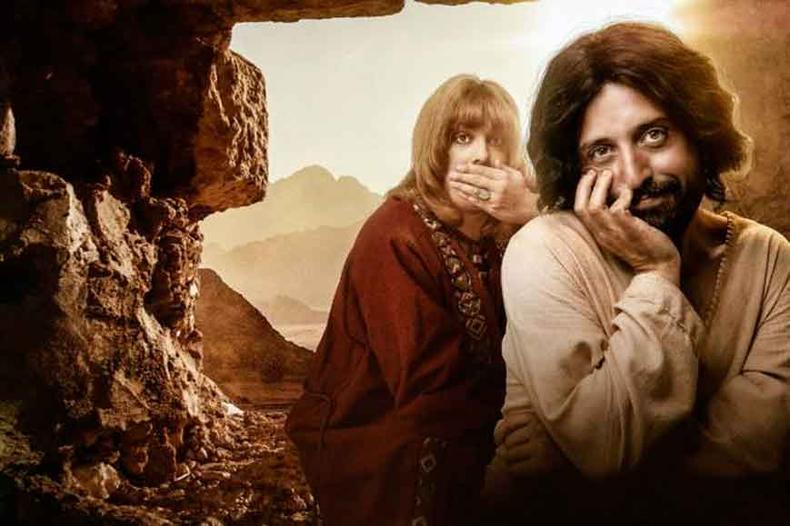 No centro da polmica, o vdeo A primeira tentao de Cristo mostra relacionamento de Jesus com Lcifer (foto: Divulgao/Netflix)