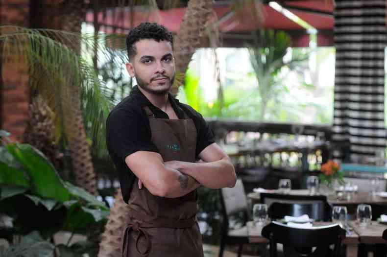 Will Oliveira trocou engenharia por gastronomia e, em seis anos, virou chef do restaurante O Jardim