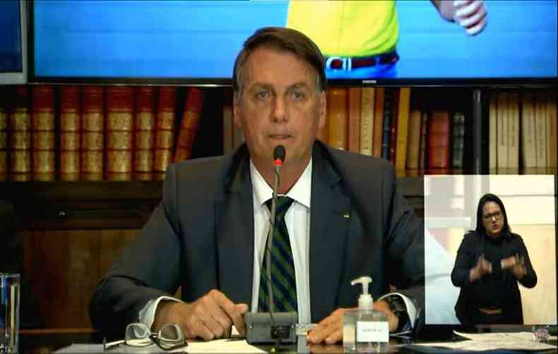 Bolsonaro prometeu apresentar provas de fraudes na urna eletrnica brasileira, mas disse que no tinha(foto: Reproduo)