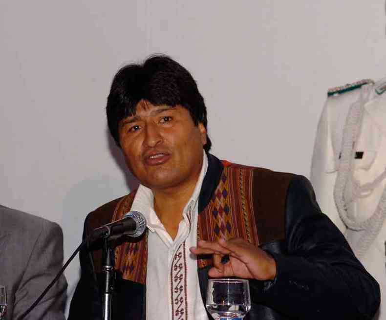 Ex-presidente Evo Morales est asilado no Mxico desde novembro, quando renunciou(foto: EULER JUNIOR/EM/D.A. PRESS)
