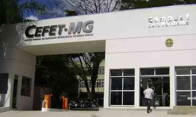 Na foto, fachada do Cefet-MG, campus em Belo Horizonte