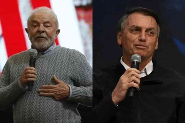 Lula e Bolsonaro