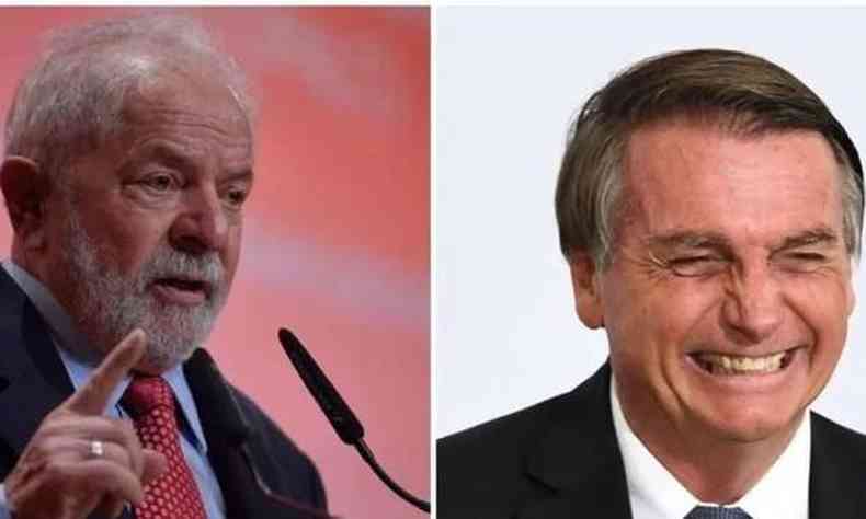 Lula e Bolsonaro