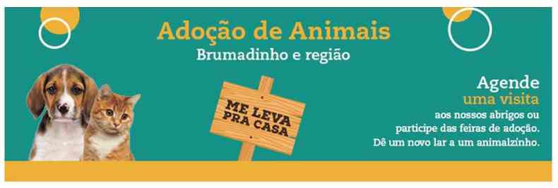 Informaes sobre a adoo dos animais resgatados nas reas das barragens no site vale.com/melevapracasa ou pelo telefone 0800 031 0831. 