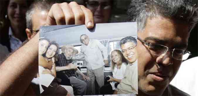 Ex-vice-presidente da Venezuela se encontra com Fidel e exibe foto(foto: REUTERSDesmond Boylan )