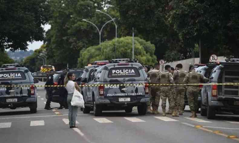 Policiamento em Brasilia