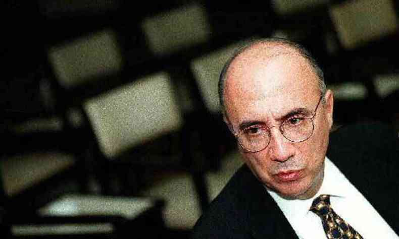 Henrique Meirelles em 2000, quando era presidente mundial do Bank Boston (foto: PAULO GIANDALIA/FOLHA IMAGEM/Arquivo EM)