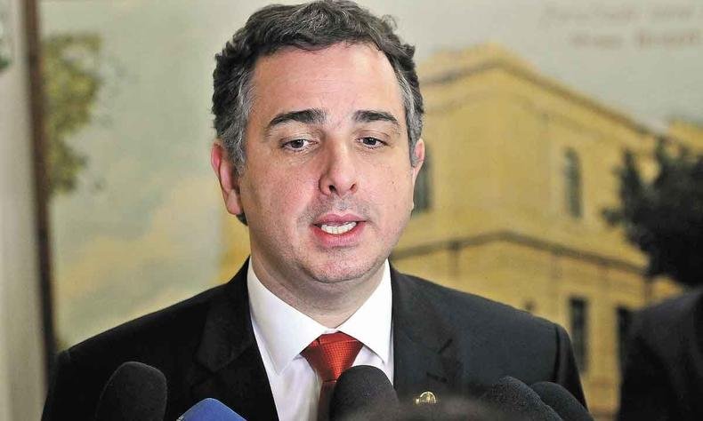 Rodrigo Pacheco (PSD-MG), presidente do Senado(foto: Rodrigues/EM/D.A Press - 17/09/21.) presidente do Senado