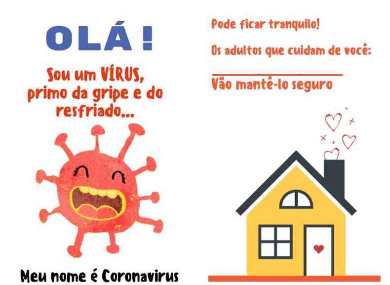 Canal infantil do  cria Jogo educativo sobre prevenção ao coronavírus