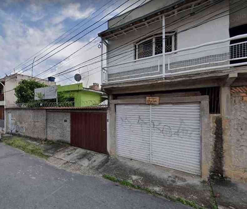 Local do crime, na rua Amrico Ferreira Cardoso, no bairro Coqueiros(foto: Google Maps)