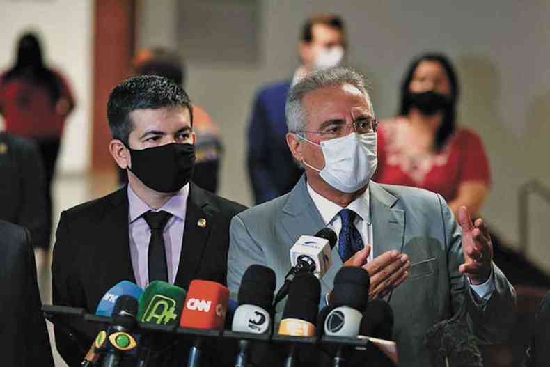 Senadores Randolfe Rodrigues (Rede-AP) e Renan Calheiros (MDB-AL) acionaram a Justia contra indulto