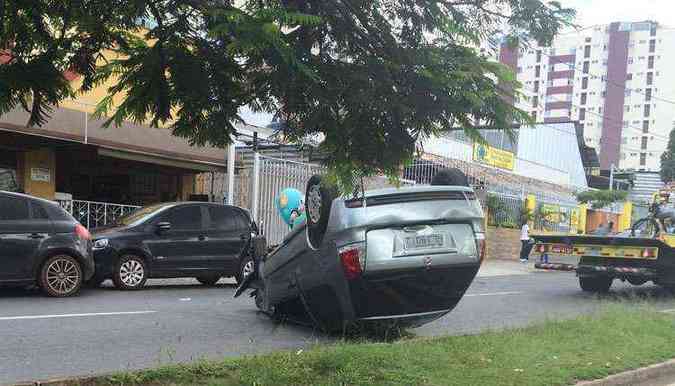 Bandido roubou dois carros e terminou preso na Regio Oeste de Belo Horizonte(foto: Marcelo Faria/ Portal Uai)