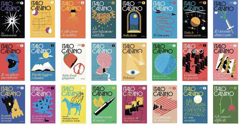 Capas de livros de Italo Calvino