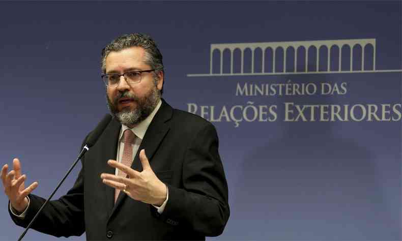 Ministro das Relaes Exteriores, Ernesto Arajo(foto: Wilson Dias/Agncia Brasil)