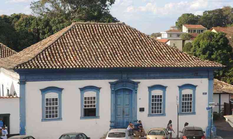 Um dos equipamentos de Minas que tem problemas  o Museu Aurlio Dolabella/Casa da Cultura, em Santa Luzia, que est fechado h quatro anos e aguarda verba para ser restaurado (foto: Leandro Couri/EM/D.A PRESS)