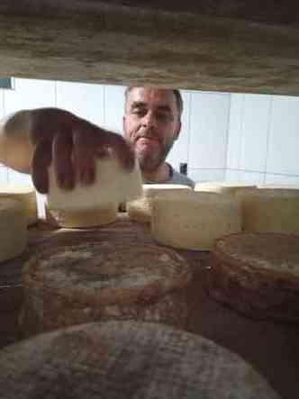 Alyrio Jnior reinventou queijaria (foto: arquivo pessoal)