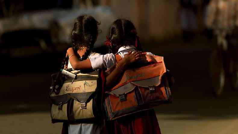 Queixas sobre casamento infantil e trabalho infantil aumentaram durante o lockdown(foto: Getty Images)