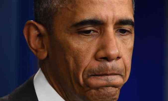 Discurso de Obama  obrigatrio pela constituio americana e ser exibido na tera-feira(foto: AFP )