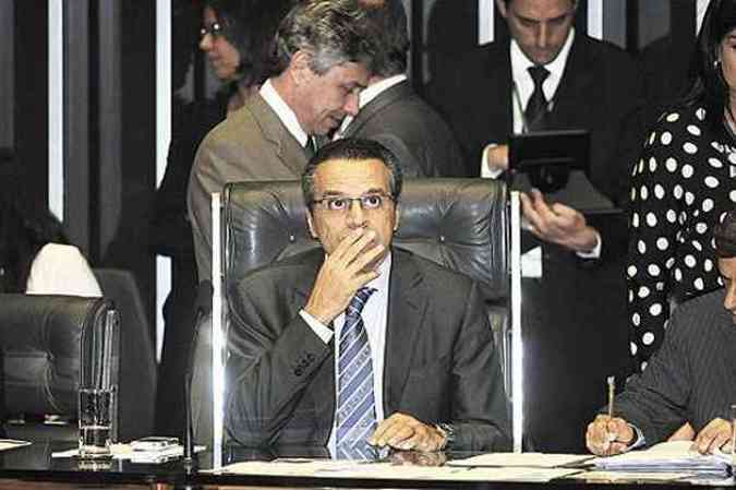 O assessor parlamentar que teve os R$ 100 mil roubados trabalha para Henrique Eduardo Alves h 20 anos(foto: Carlos Moura/CB/D.A Press)