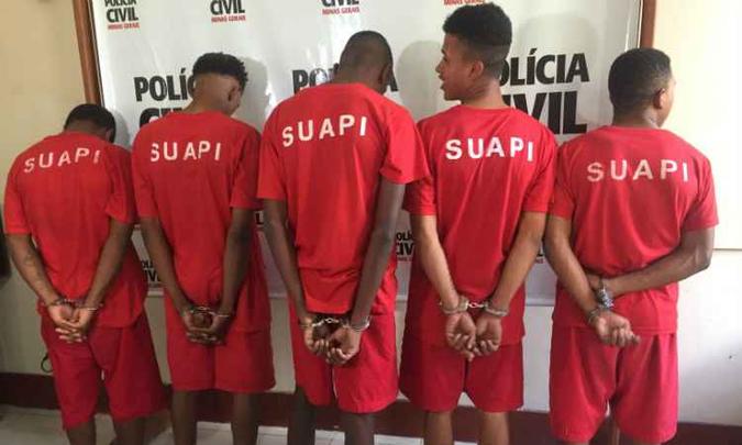 Quadrilha foi presa em operação conjunta entre as polícias Civil e Militar(foto: Polícia Civil/Divulgação) Quadrilha foi presa em operação conjunta entre as polícias Civil e Militar(foto: Polícia Civil/Divulgação)