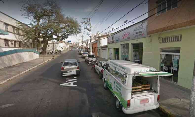 Funerria Santa Clara divulgou nota sobre o ocorrido(foto: Google Street View/Reproduo)