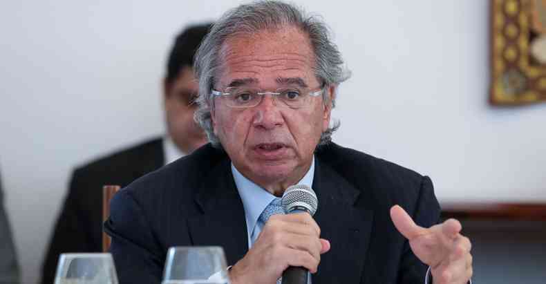 Ministro Paulo Guedes representou o Brasil na Organizao para a Cooperao e Desenvolvimento Econmico (OCDE)(foto: MARCOS CORREA/PR)