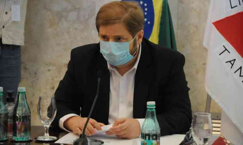 O presidente da Assembleia de Minas, Agostinho Patrus, do PSD