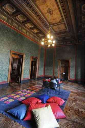  Sala do Nibio, uma das atraes que sero inauguradas hoje(foto: Alexandre Guzanshe/EM/DA Press)