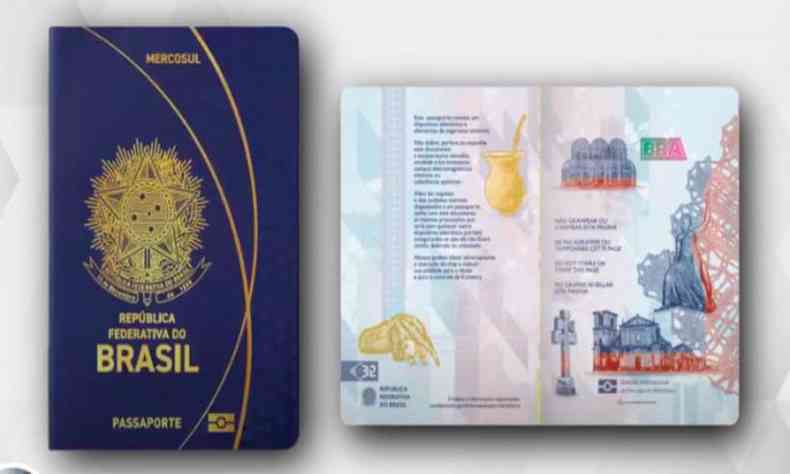 novo documento passaporte em vdeo da pf