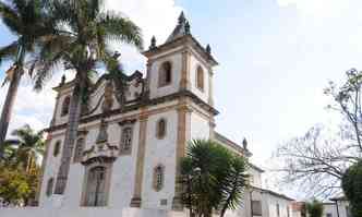 Inaugurada em 1764, a matriz  tombada(foto: Leandro Couri/EM/DA Press)