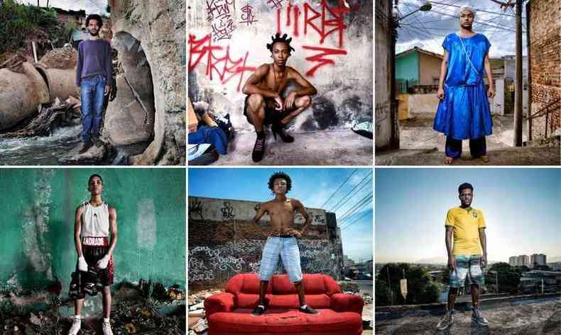 Edu Simes fotografou jovens negros em favelas e bairros perifricos de Norte a Sul do Brasil(foto: Edu Simes/Divulgao)