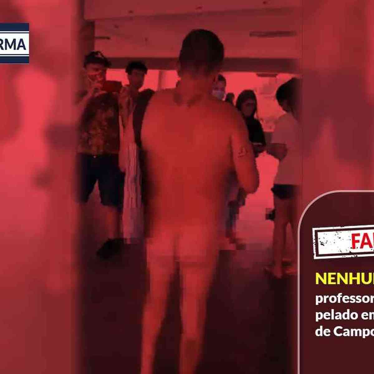 Andando sem cueca na rua