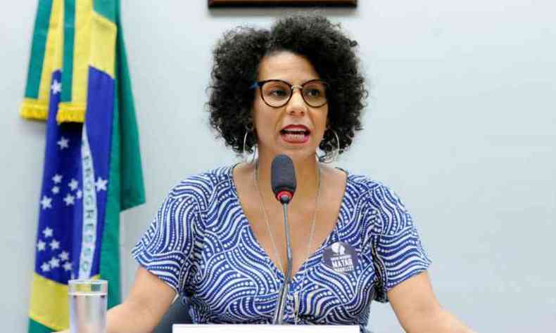 Deputada federal urea Carolina iniciou a carreira poltica em 2016(foto: Cleia Viana/Cmara dos Deputados)